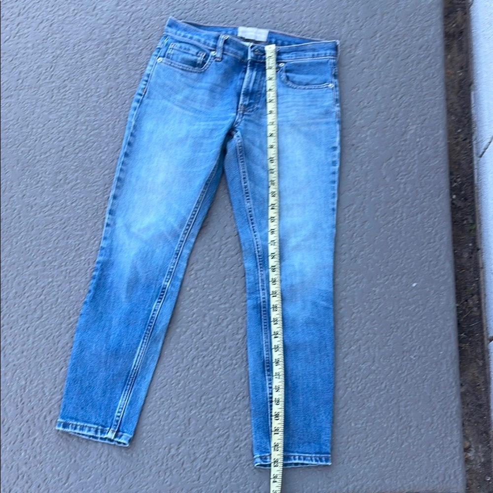 Everlane Blue Skinny Jeans Classic Denim